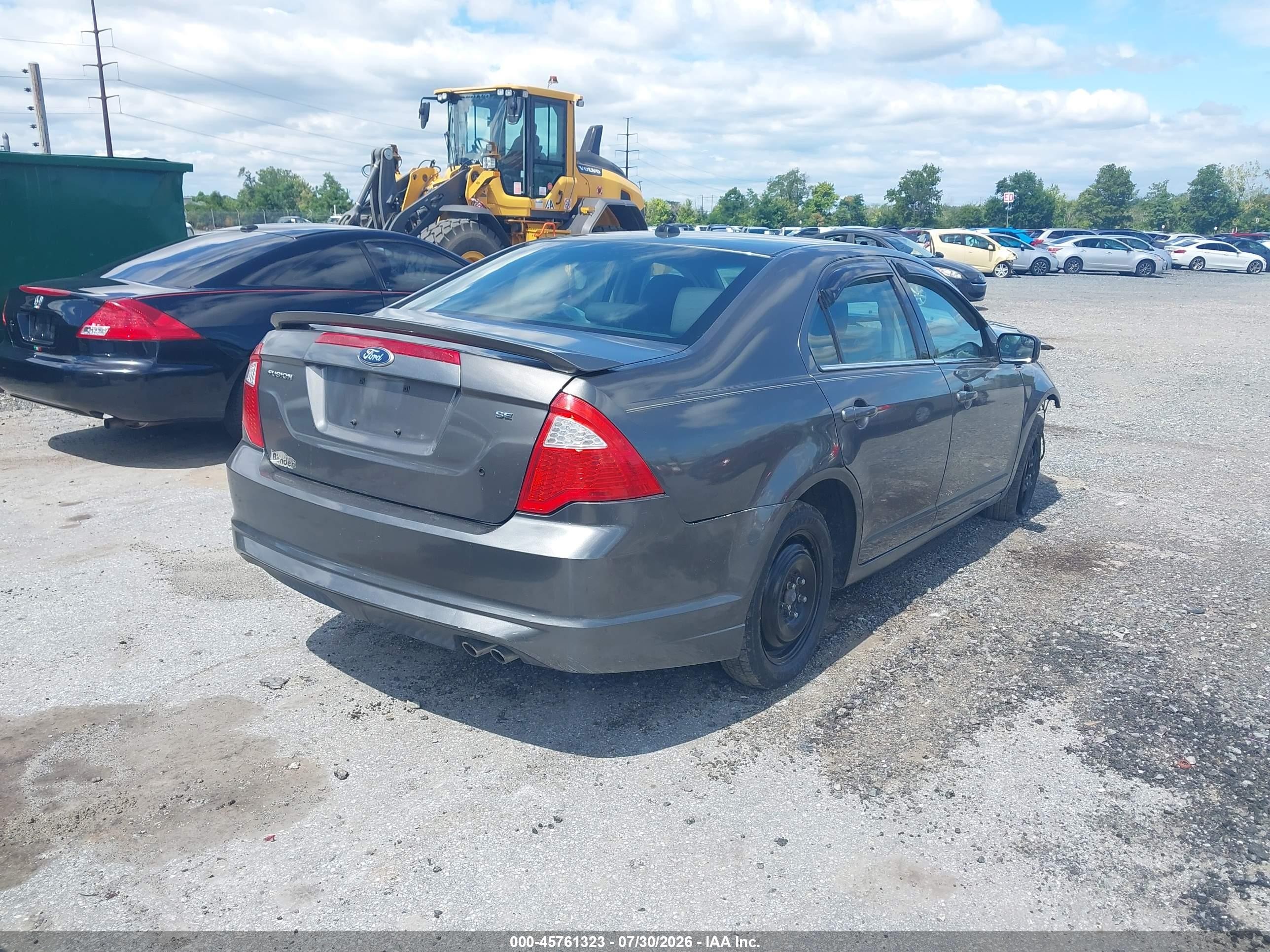 2011 Ford Fusion Se Brown vin: 3FAHP0HA1BR105134
