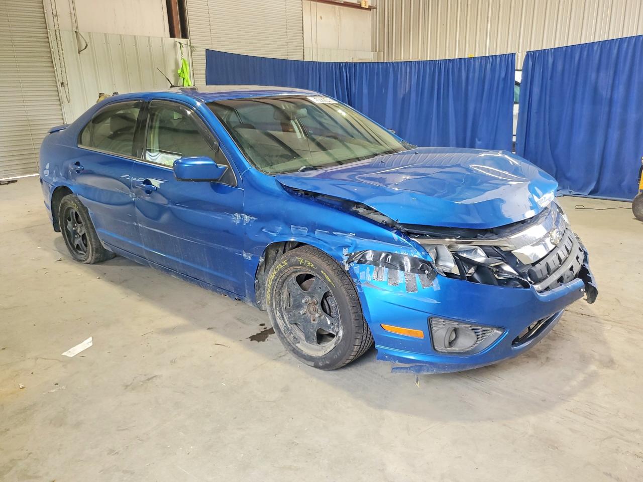 2011 Ford Fusion Se Blue vin: 3FAHP0HA1BR106428