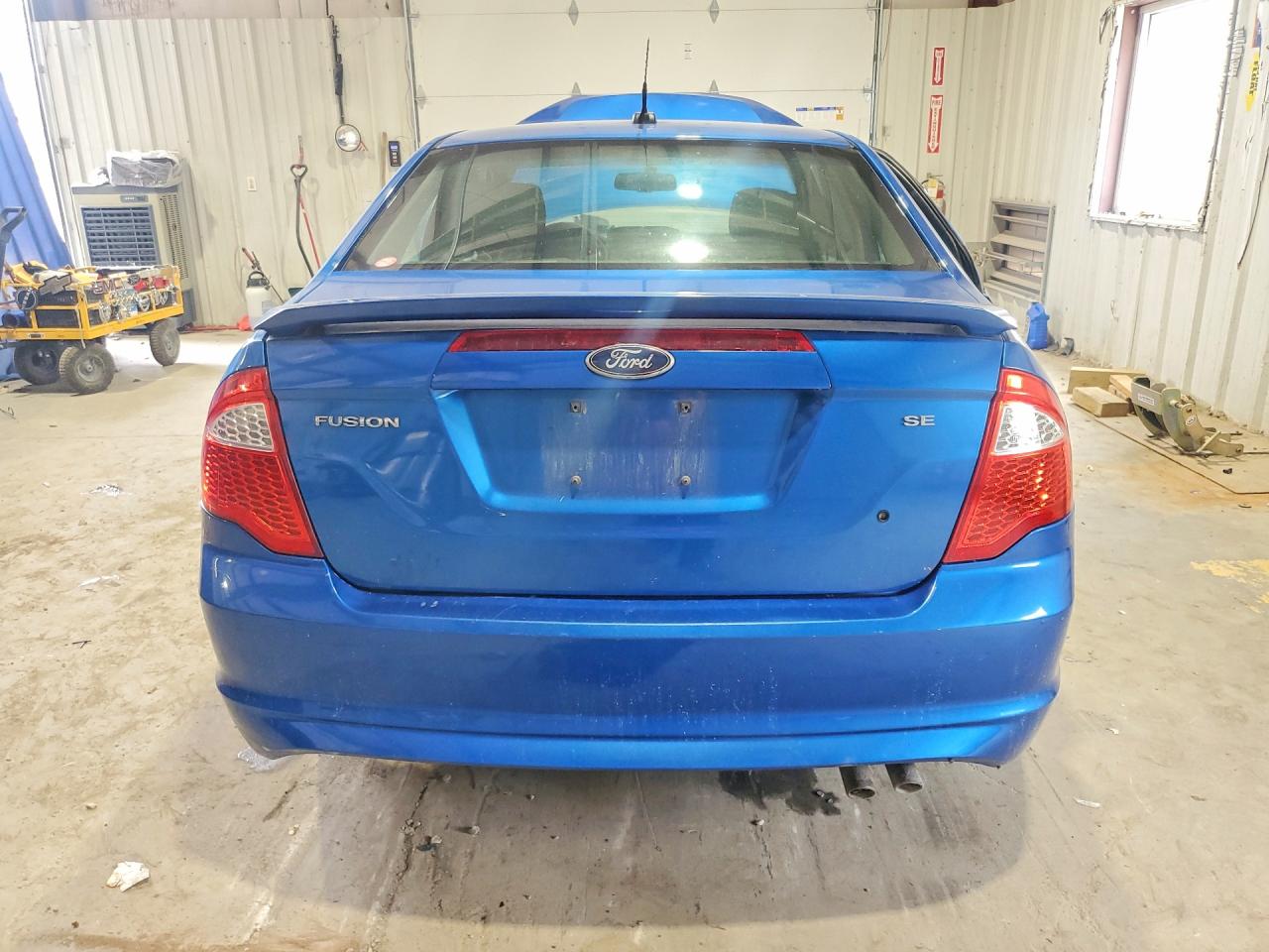 2011 Ford Fusion Se Blue vin: 3FAHP0HA1BR106428