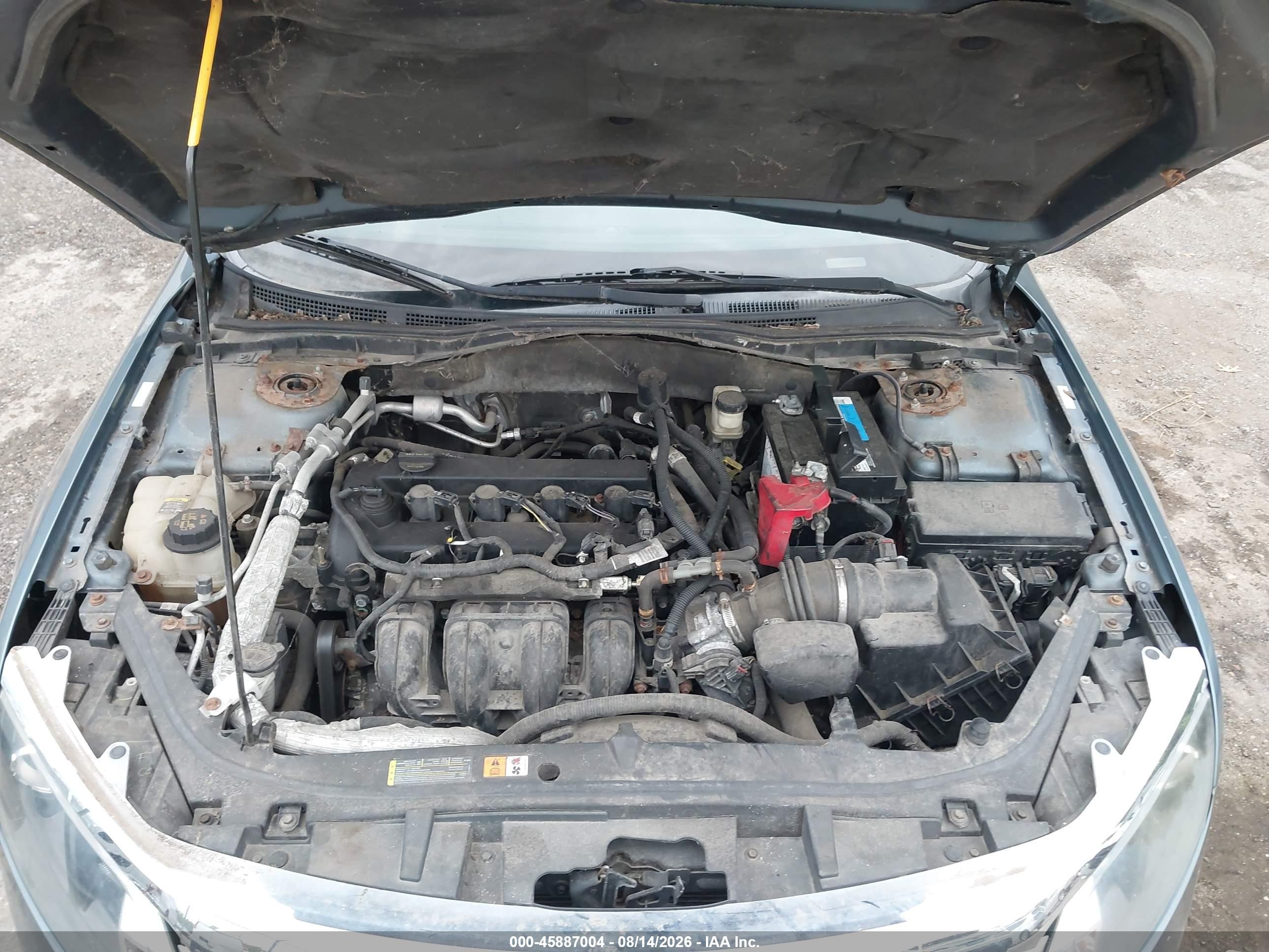 2011 Ford Fusion Se Light Blue vin: 3FAHP0HA1BR117798
