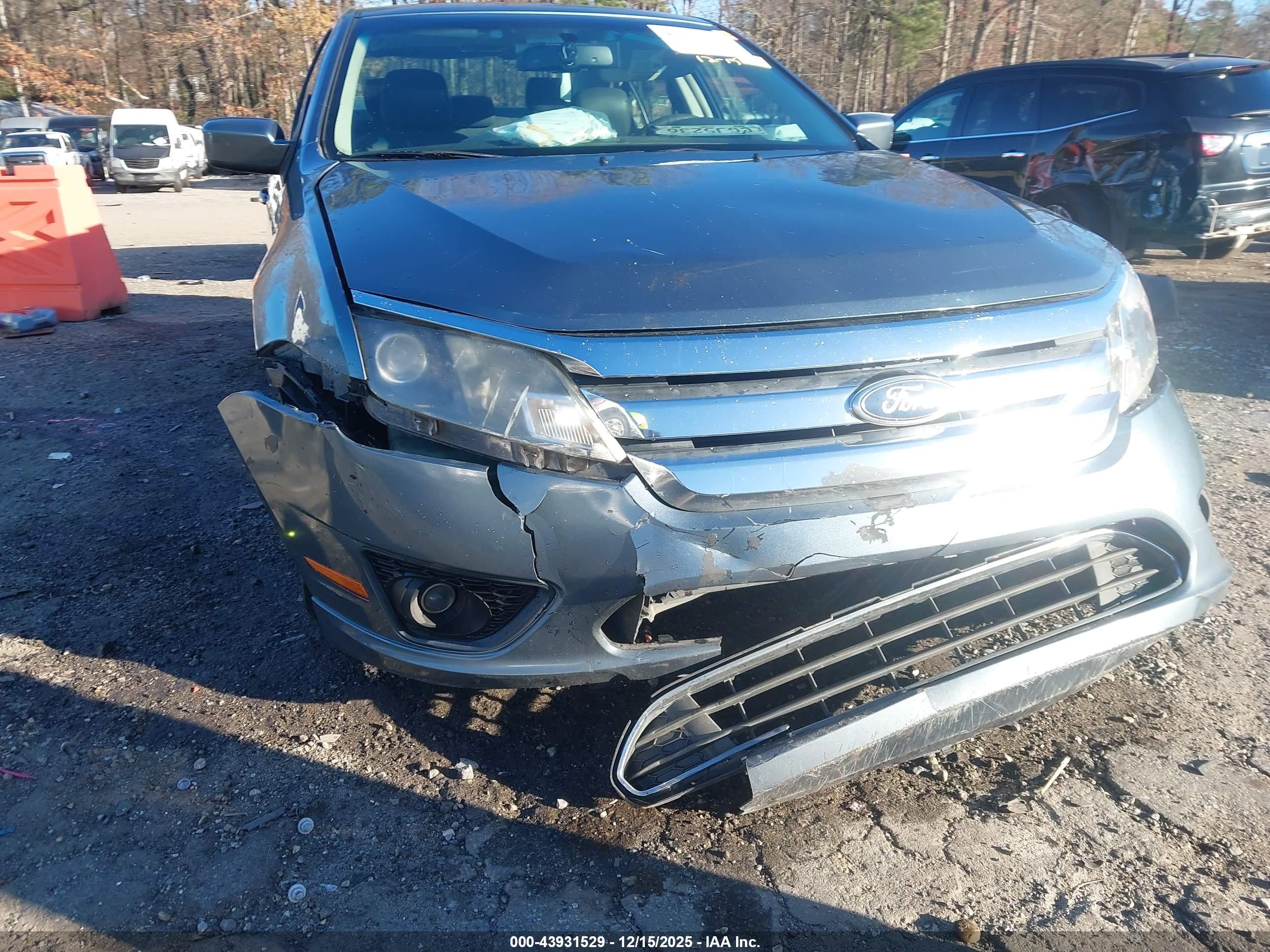 2011 Ford Fusion Se Бирюзовый vin: 3FAHP0HA1BR119261
