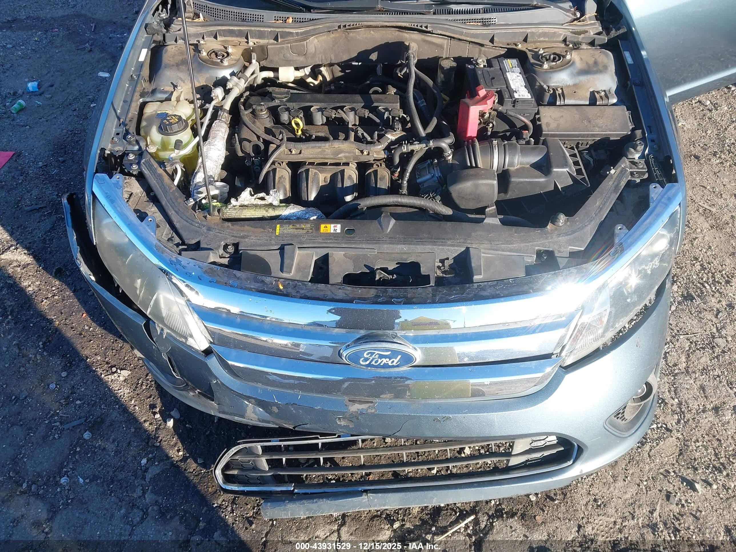2011 Ford Fusion Se Бирюзовый vin: 3FAHP0HA1BR119261