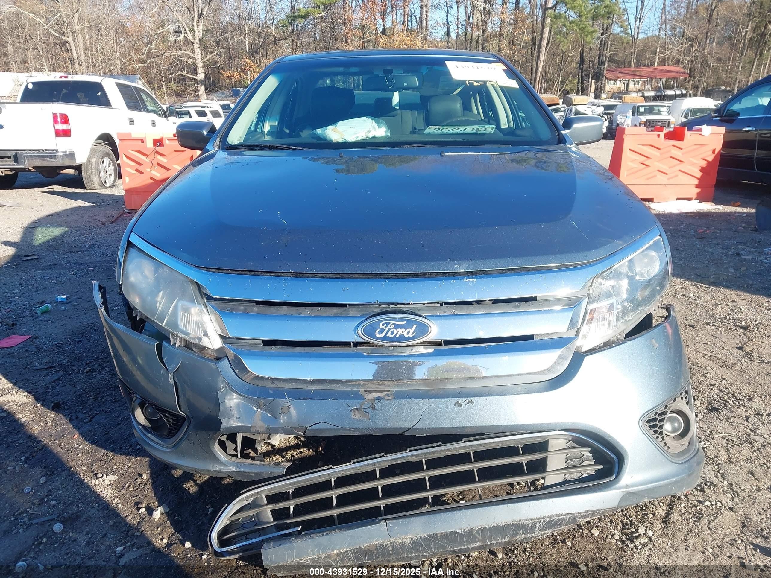 2011 Ford Fusion Se Бирюзовый vin: 3FAHP0HA1BR119261