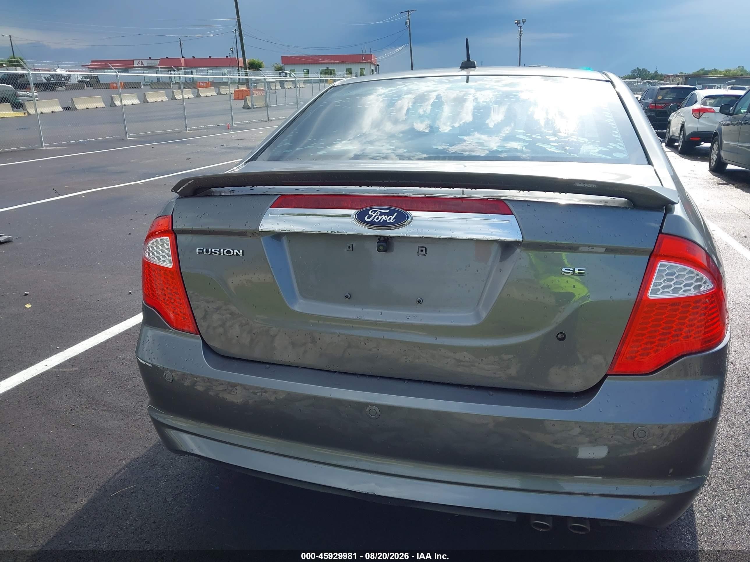 2011 Ford Fusion Se Gray vin: 3FAHP0HA1BR119678