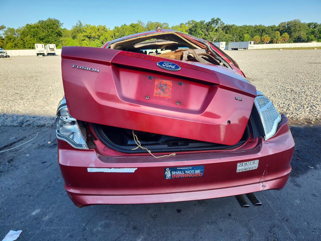2011 Ford Fusion Se Red vin: 3FAHP0HA1BR151787