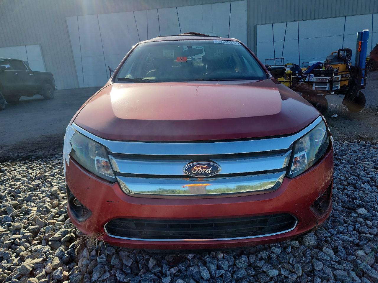 2011 Ford Fusion Se Red vin: 3FAHP0HA1BR151787
