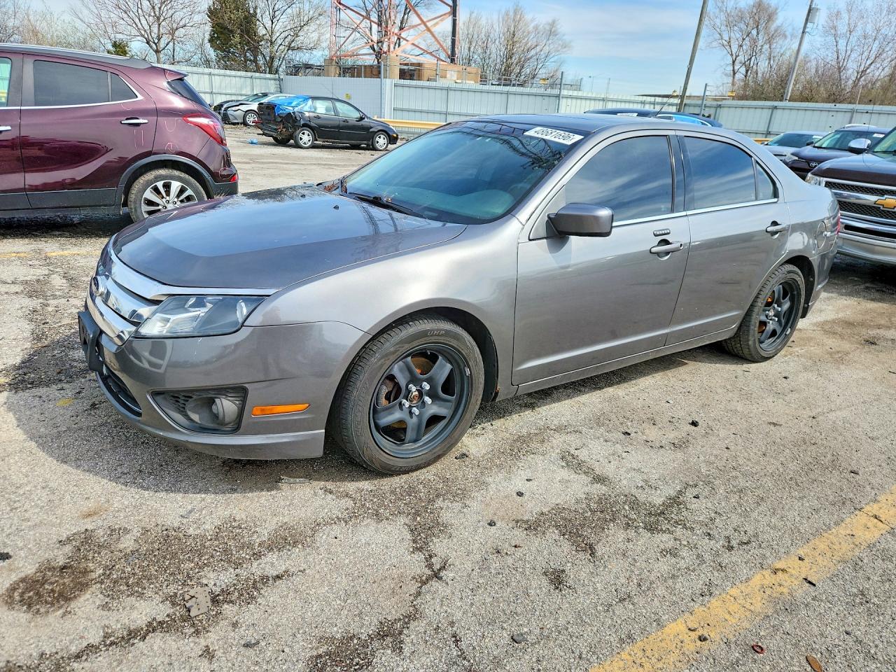 2011 Ford Fusion Se Gray vin: 3FAHP0HA1BR183770