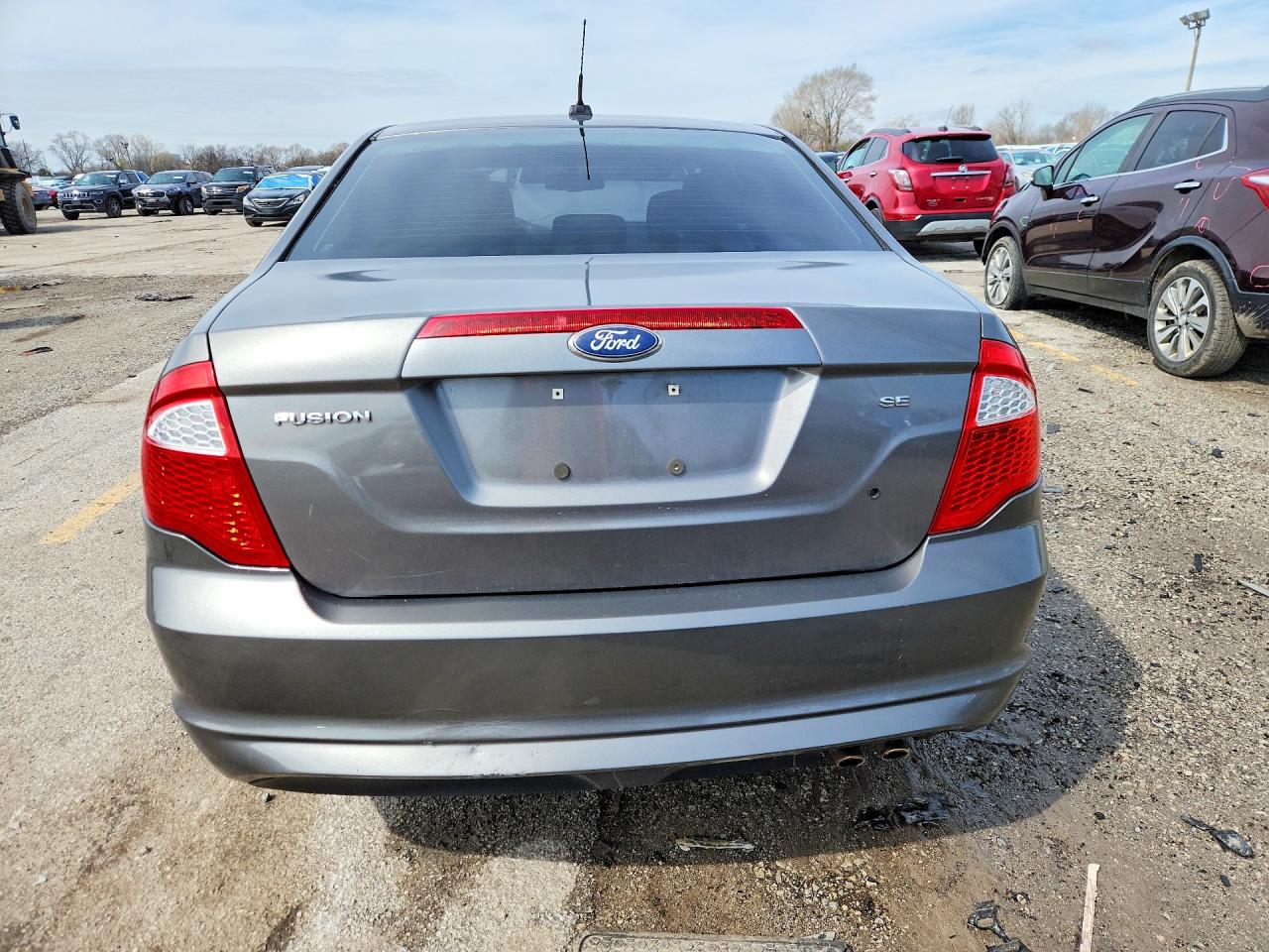 2011 Ford Fusion Se Gray vin: 3FAHP0HA1BR183770