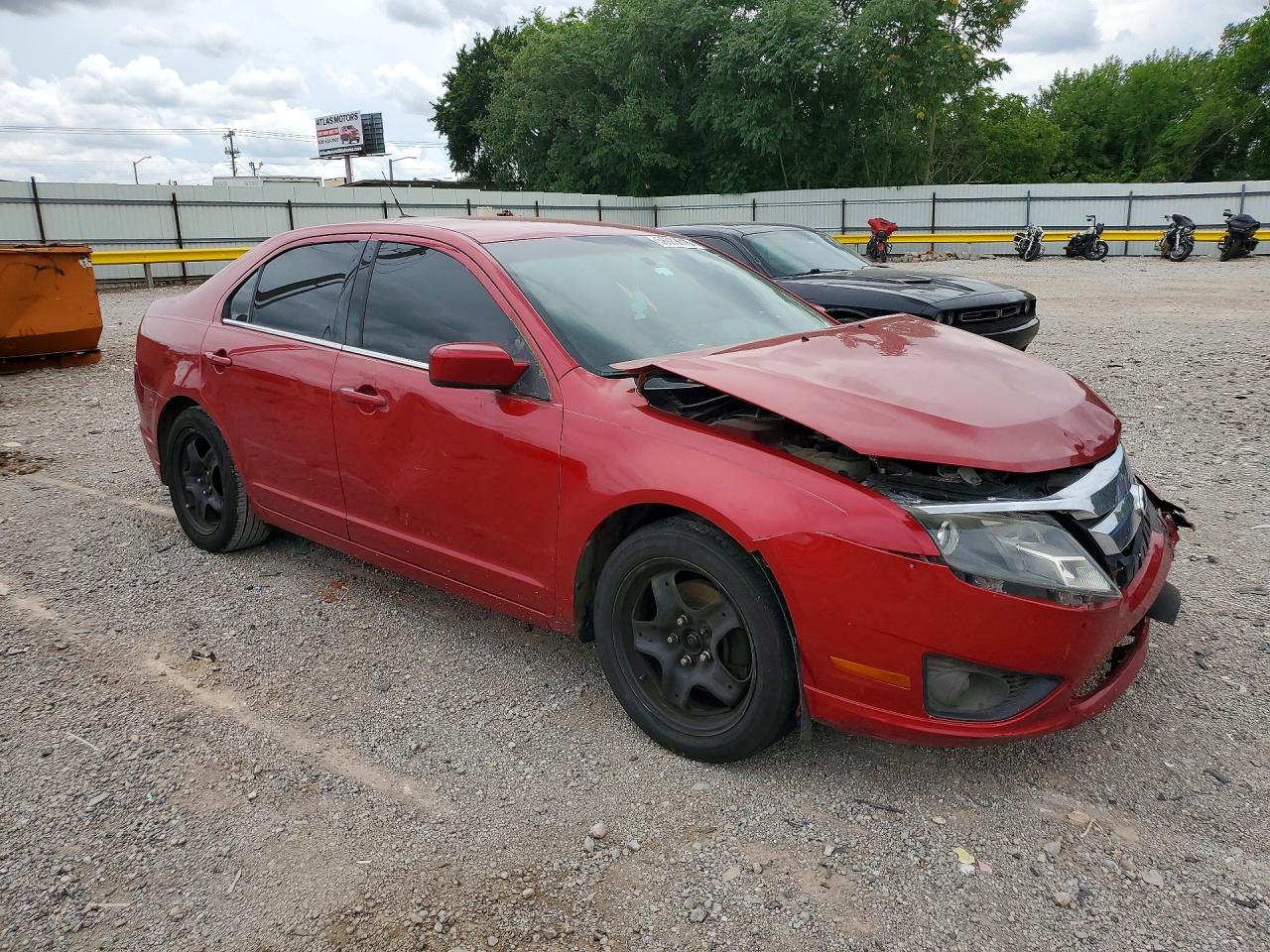 2011 Ford Fusion Se Red vin: 3FAHP0HA1BR196440
