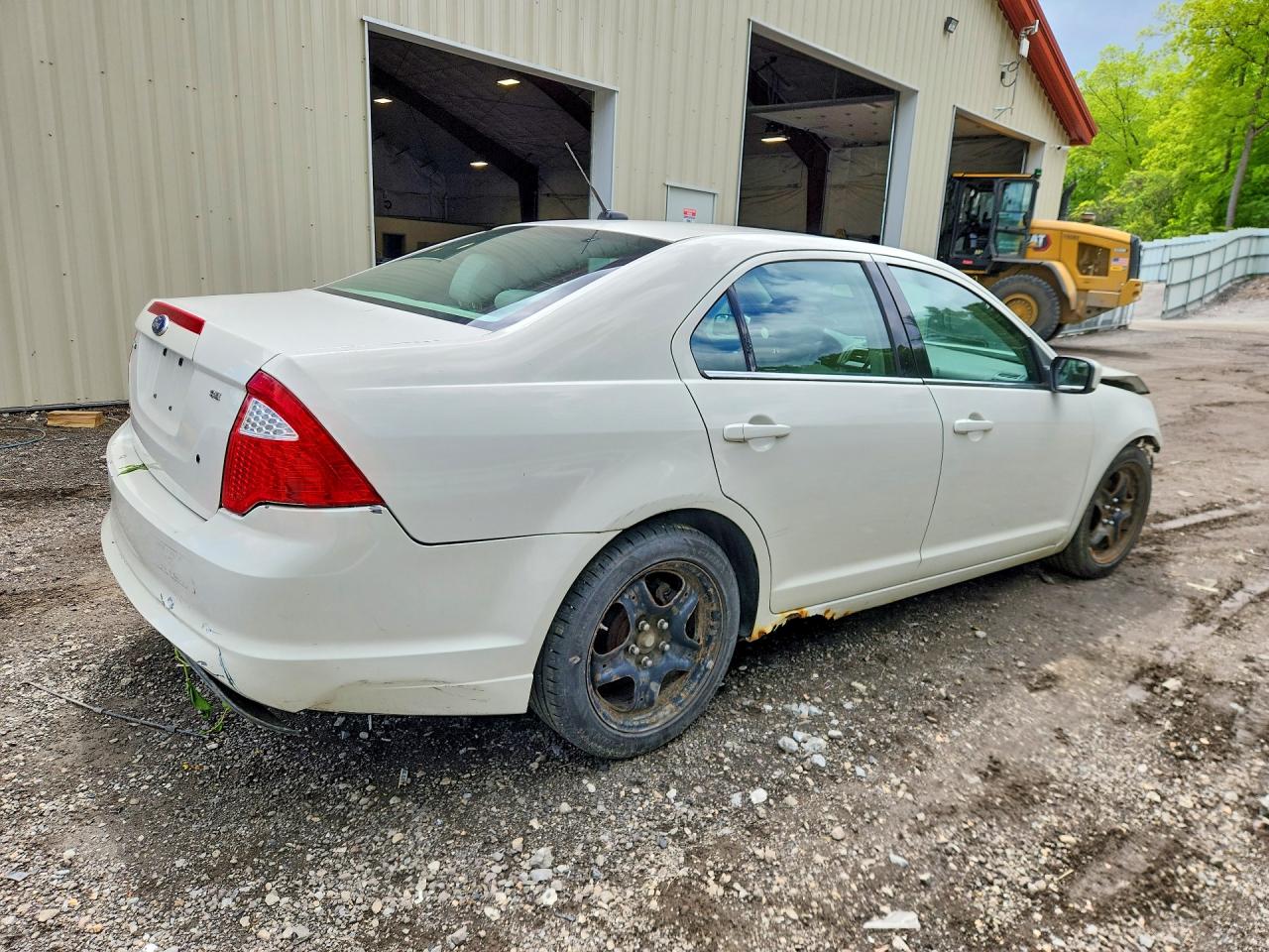 2011 Ford Fusion Se White vin: 3FAHP0HA1BR212524