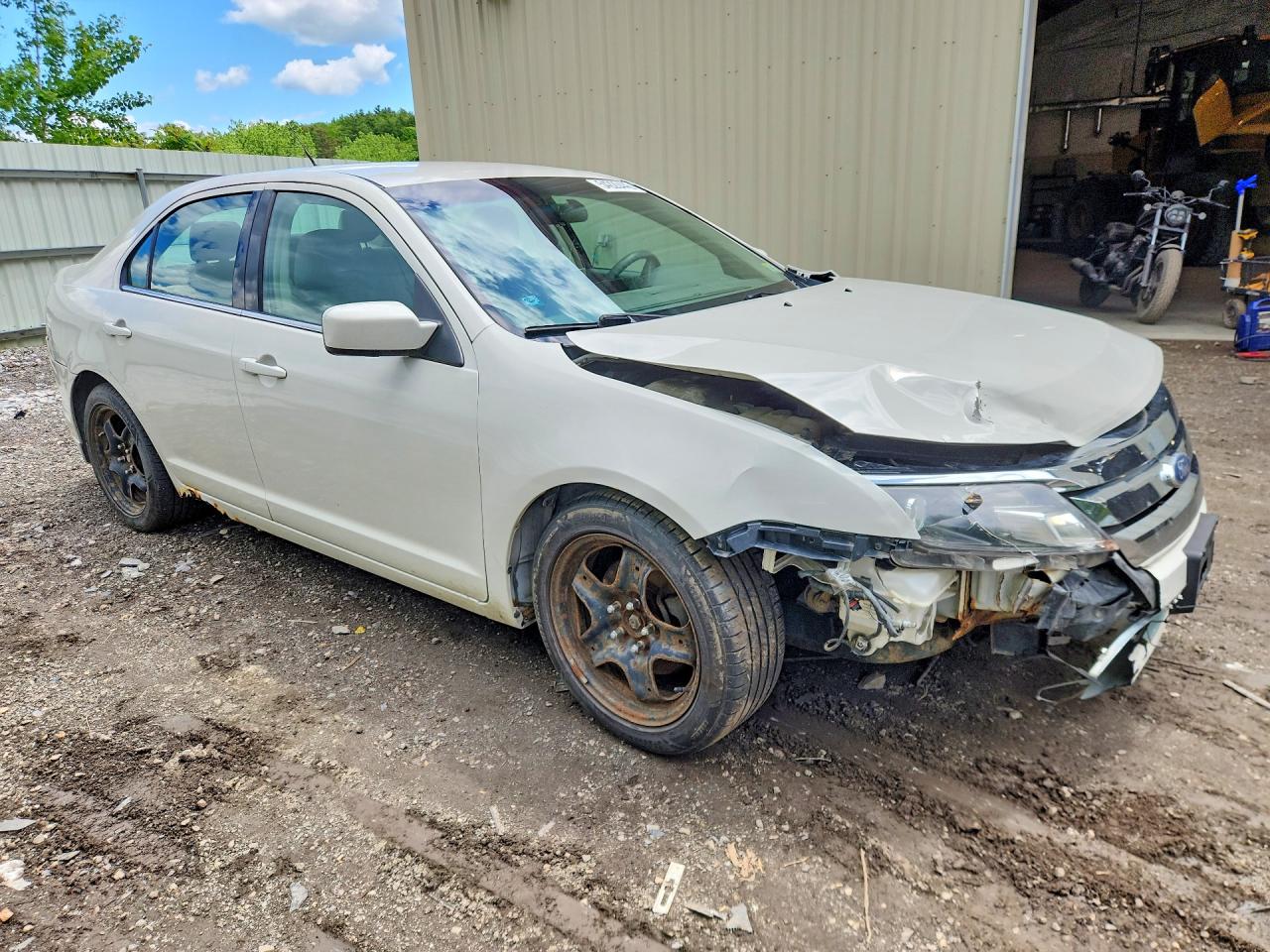 2011 Ford Fusion Se White vin: 3FAHP0HA1BR212524