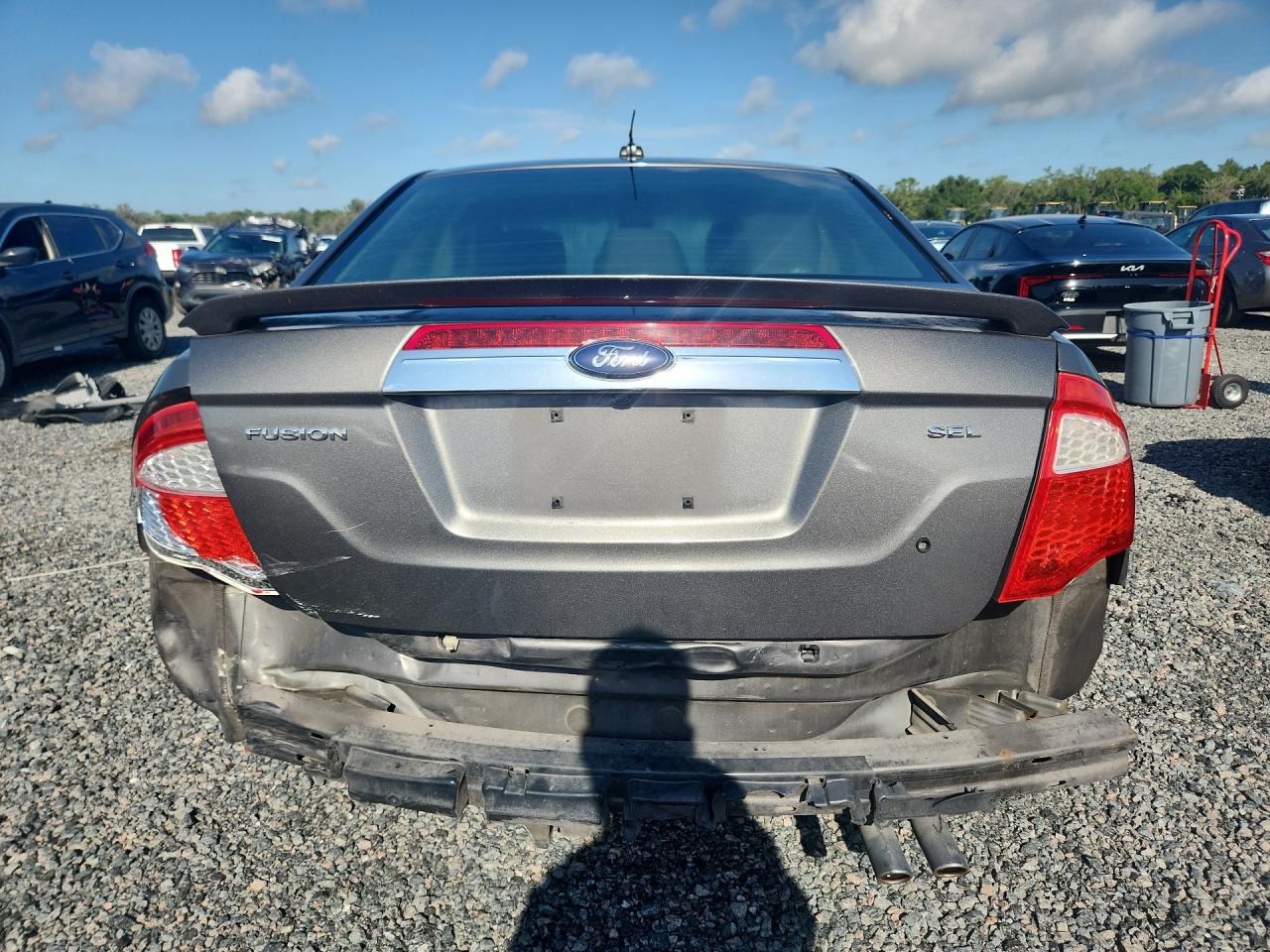 2011 Ford Fusion Se Серый vin: 3FAHP0HA1BR214029
