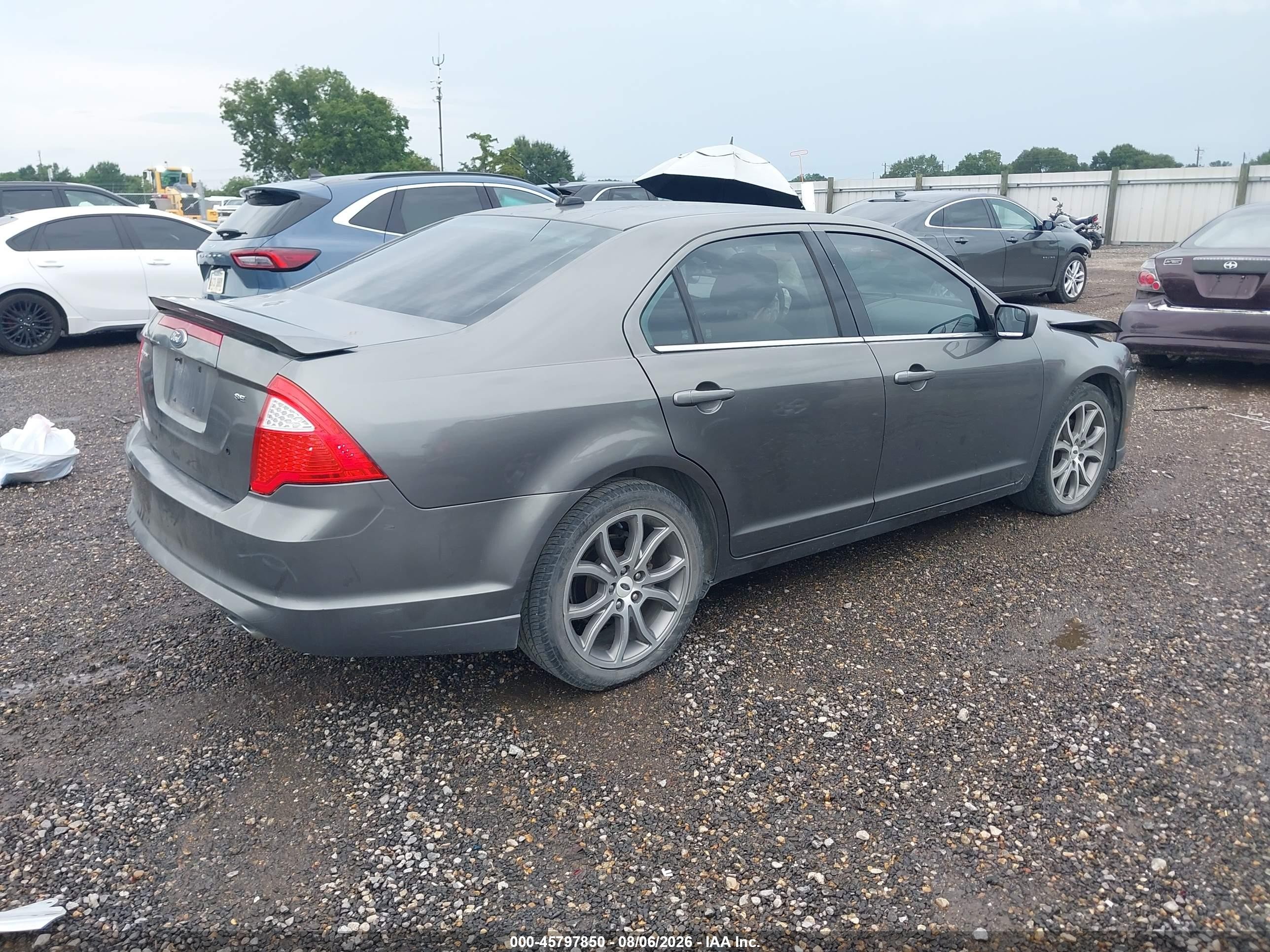2011 Ford Fusion Se Brown vin: 3FAHP0HA1BR265918