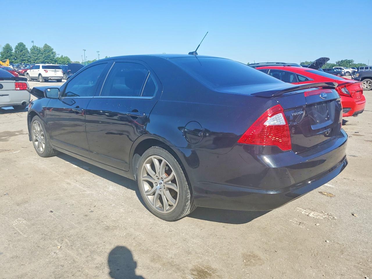 2011 Ford Fusion Se Black vin: 3FAHP0HA1BR286218