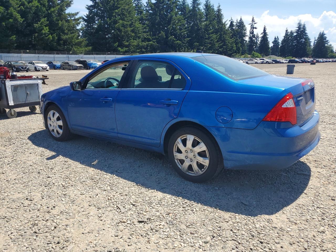 2011 Ford Fusion Se Blue vin: 3FAHP0HA1BR299843