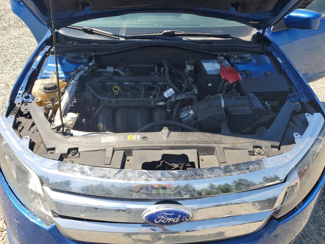 2011 Ford Fusion Se Blue vin: 3FAHP0HA1BR299843
