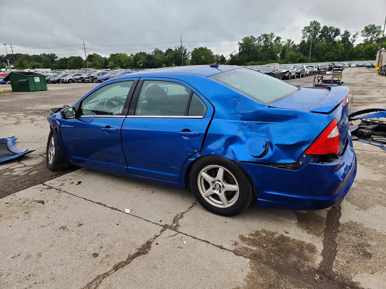 2011 Ford Fusion Se Blue vin: 3FAHP0HA1BR329312