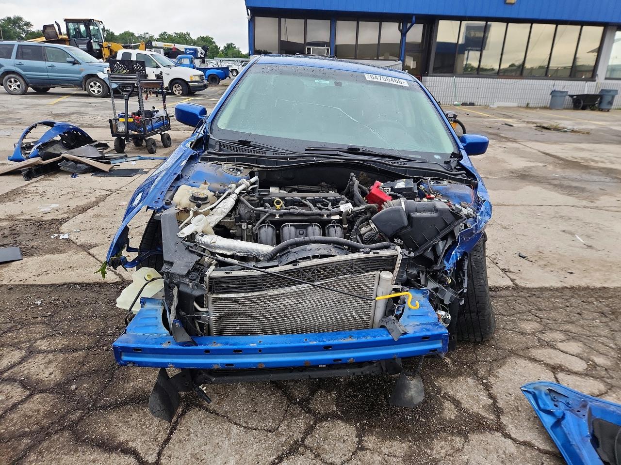 2011 Ford Fusion Se Blue vin: 3FAHP0HA1BR329312