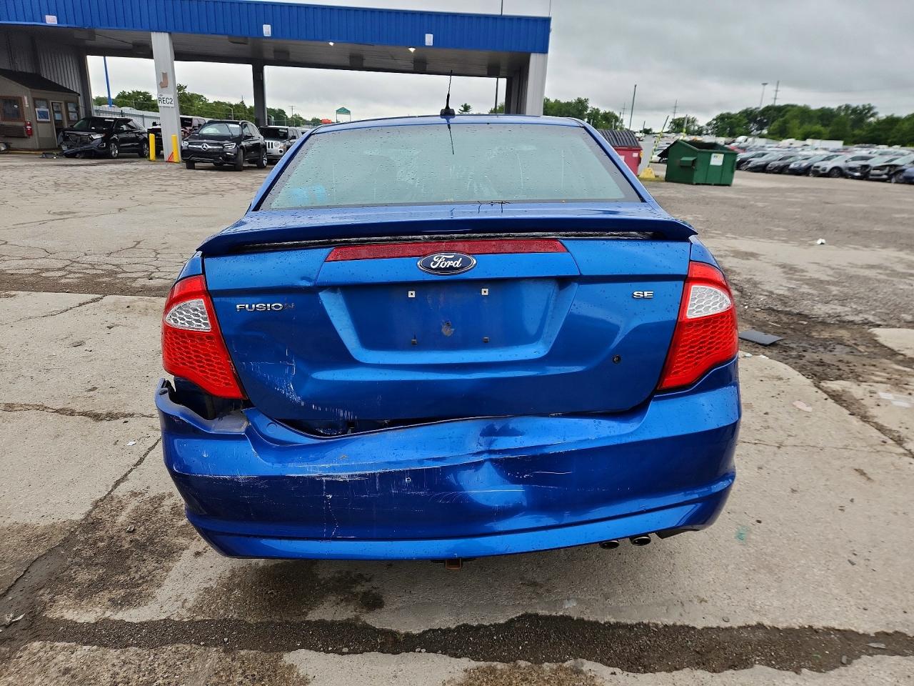 2011 Ford Fusion Se Blue vin: 3FAHP0HA1BR329312