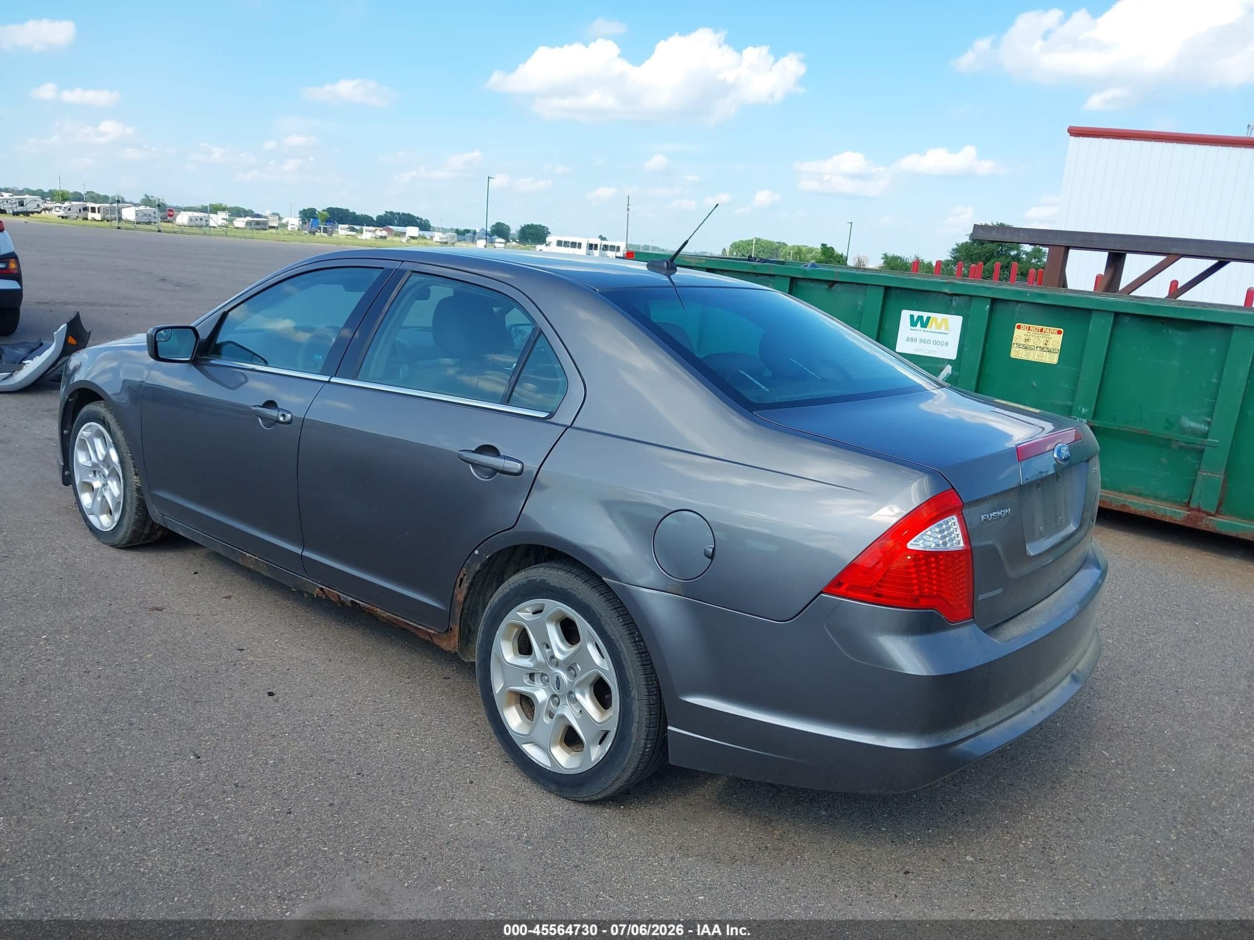 2011 Ford Fusion Se Gray vin: 3FAHP0HA1BR337992