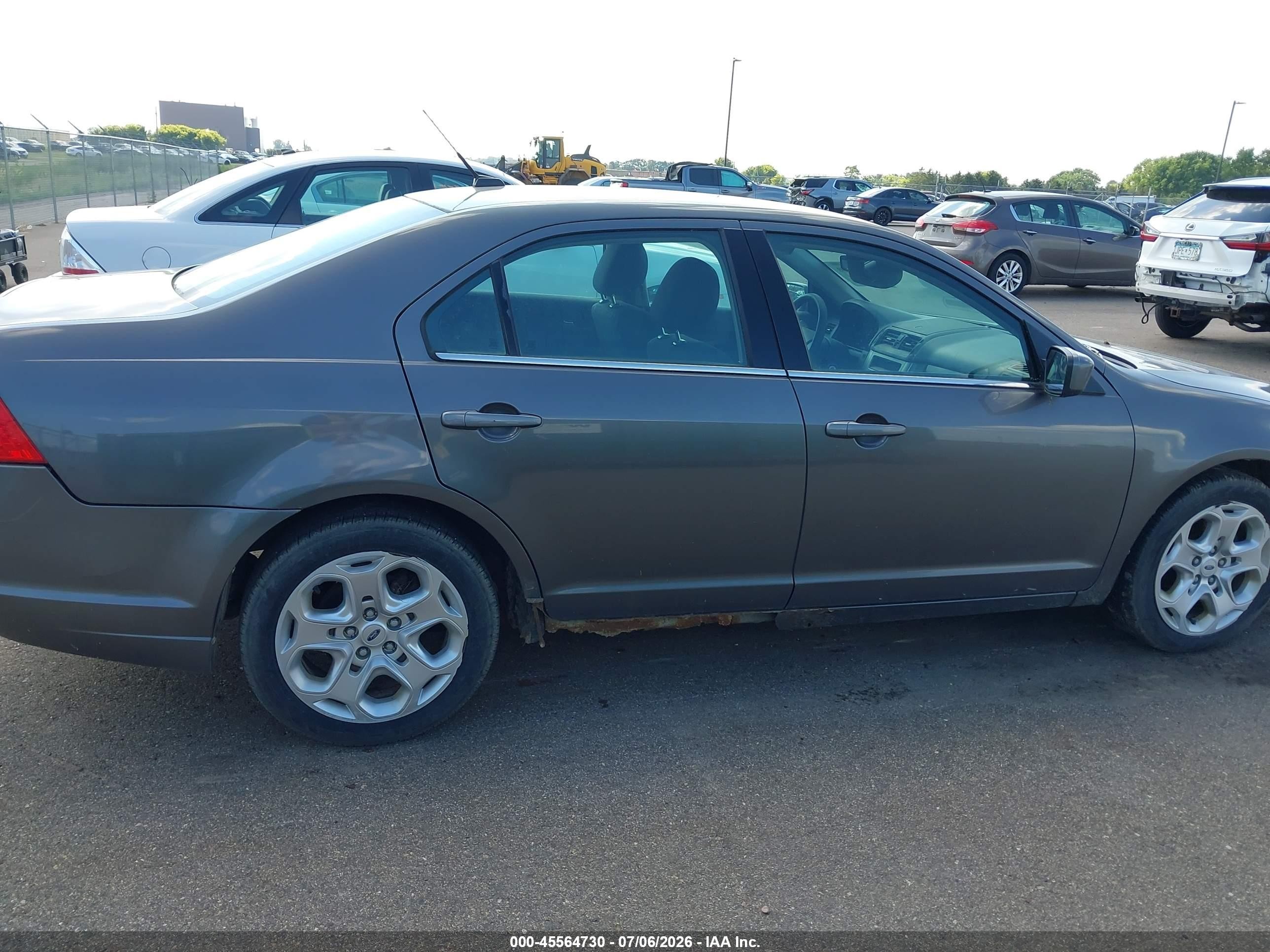 2011 Ford Fusion Se Gray vin: 3FAHP0HA1BR337992