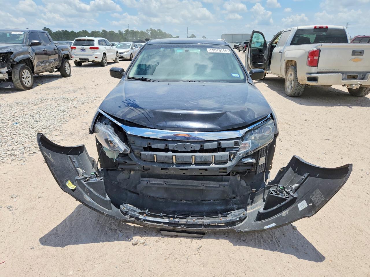 2012 Ford Fusion Se Black vin: 3FAHP0HA1CR124672