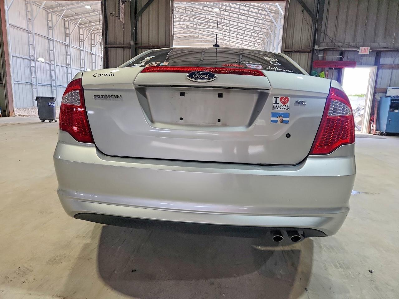 2012 Ford Fusion Silver vin: 3FAHP0HA1CR137423
