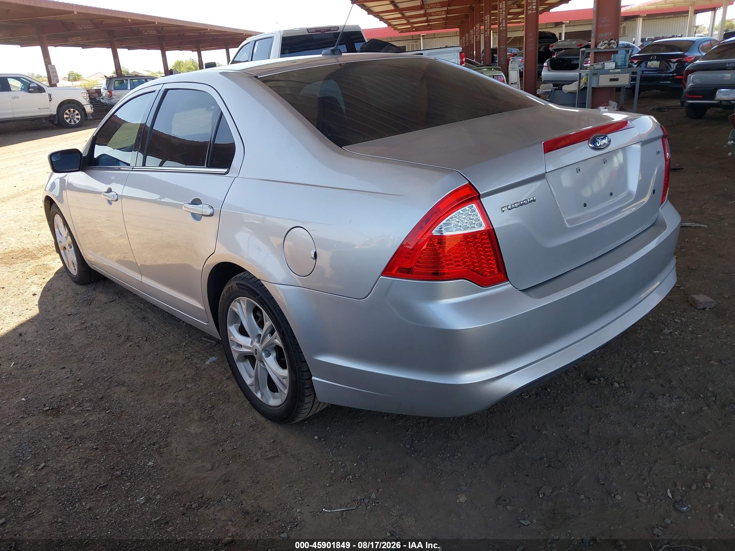 2012 Ford Fusion Se Серебряный vin: 3FAHP0HA1CR137955