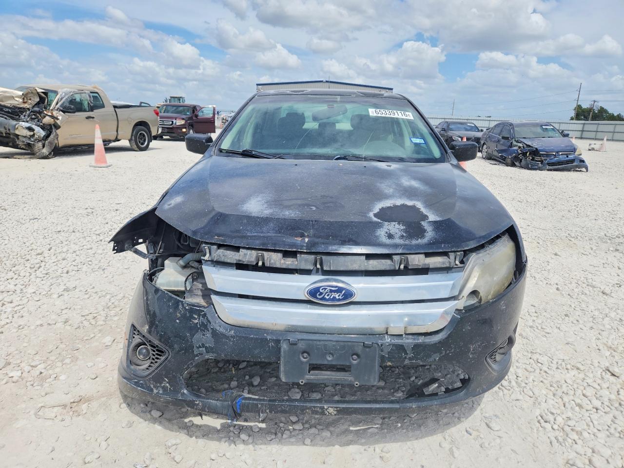 2012 Ford Fusion Se Black vin: 3FAHP0HA1CR152178