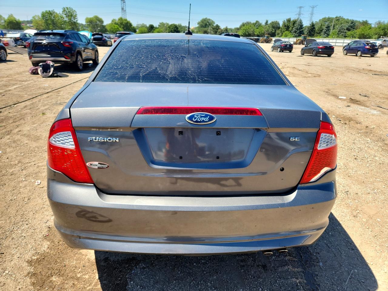 2012 Ford Fusion Se Gray vin: 3FAHP0HA1CR161527