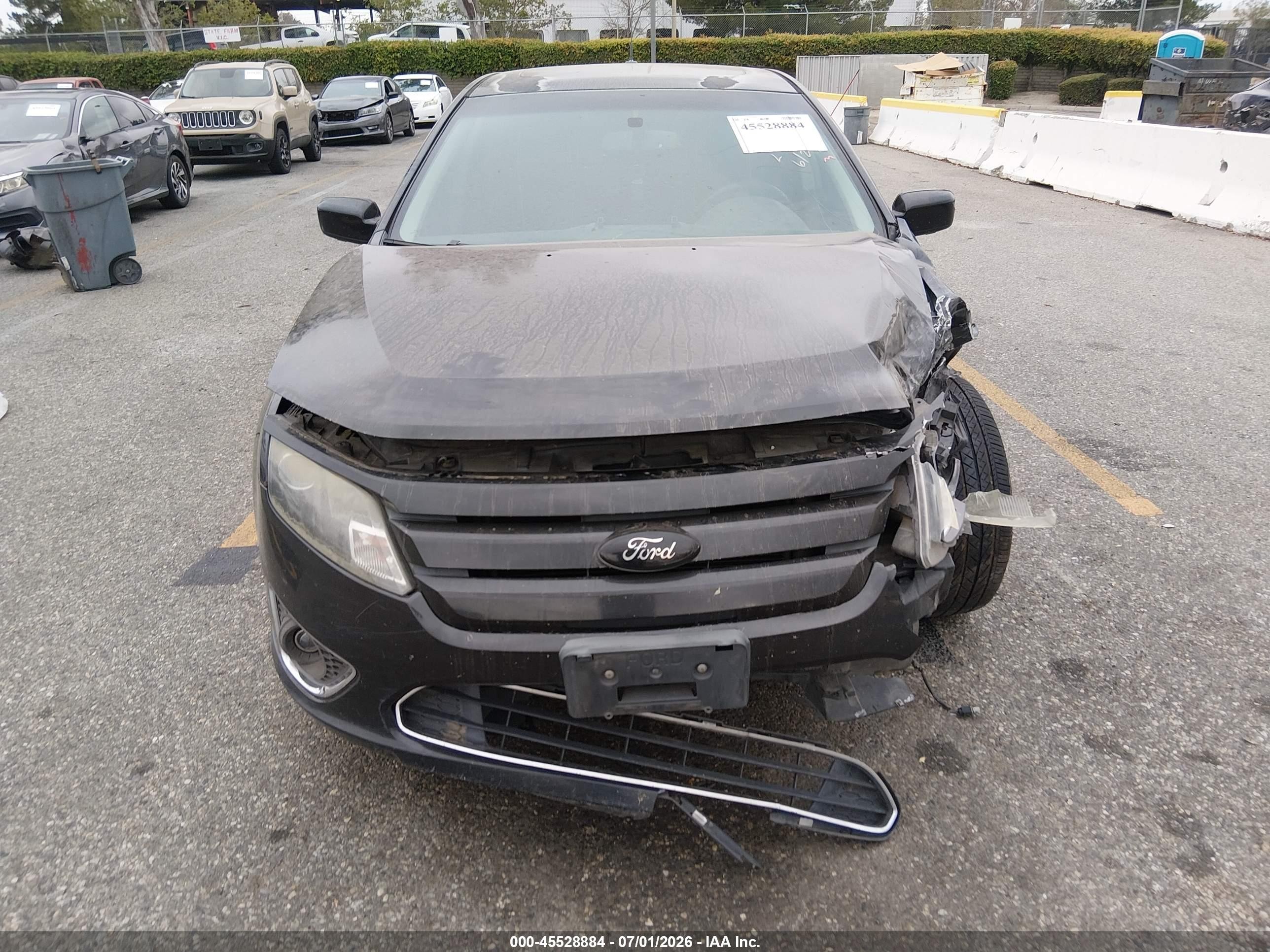 2012 Ford Fusion Se Black vin: 3FAHP0HA1CR212329