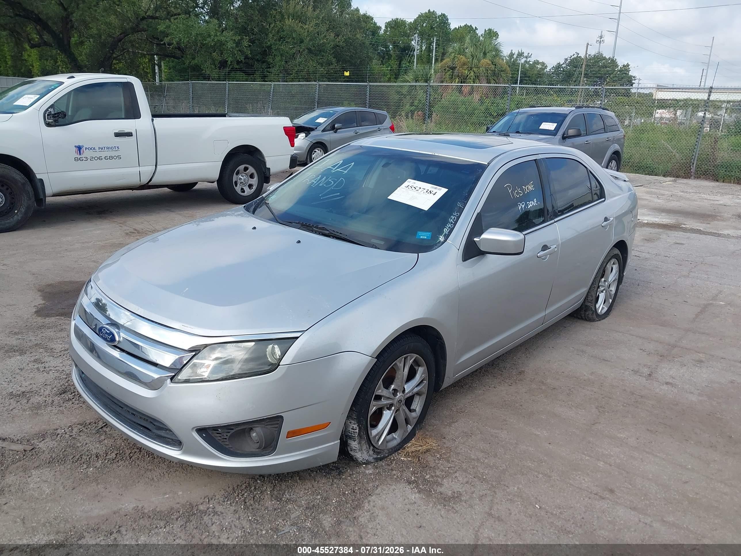 2012 Ford Fusion Se Silver vin: 3FAHP0HA1CR218938