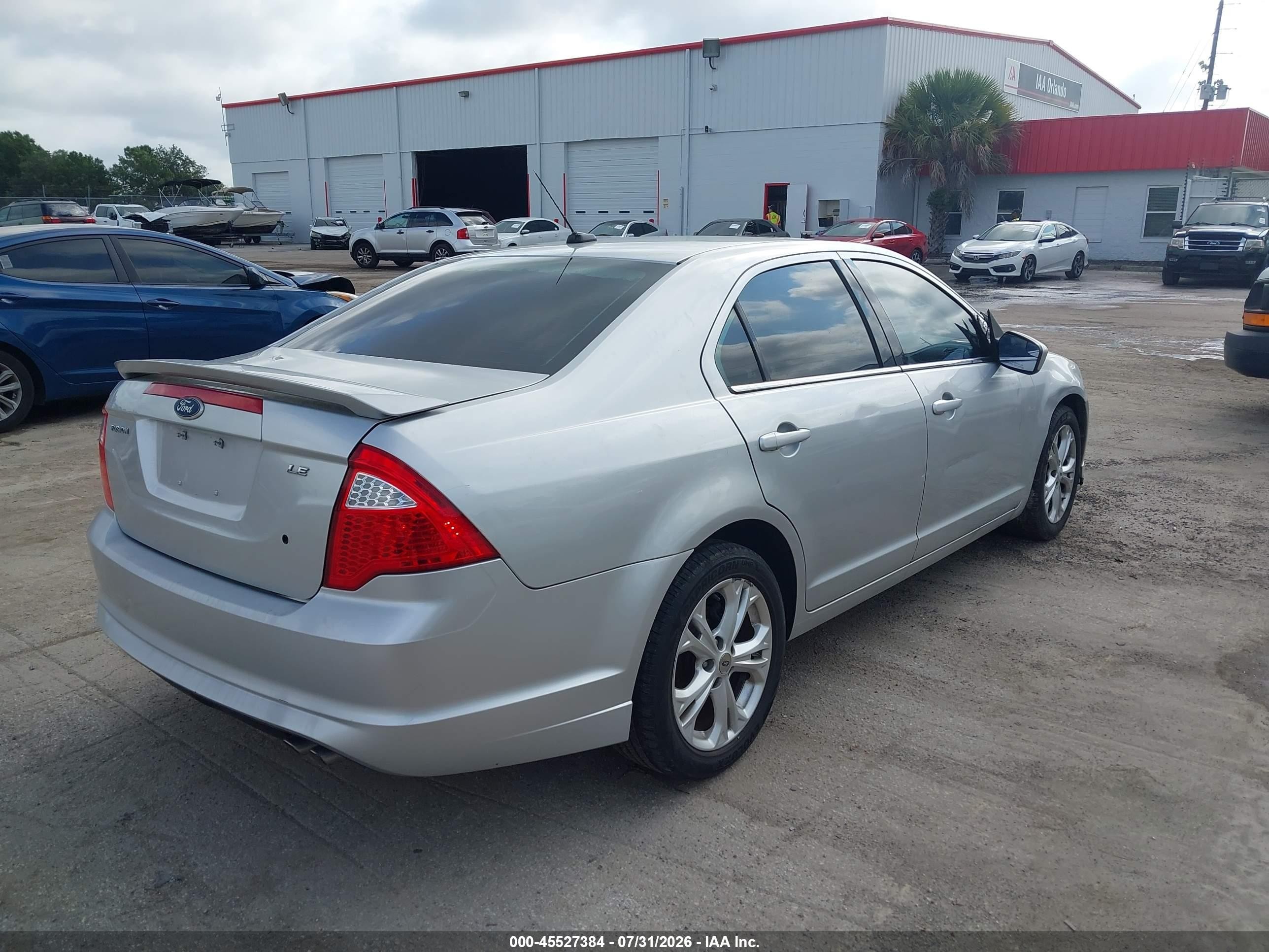 2012 Ford Fusion Se Silver vin: 3FAHP0HA1CR218938