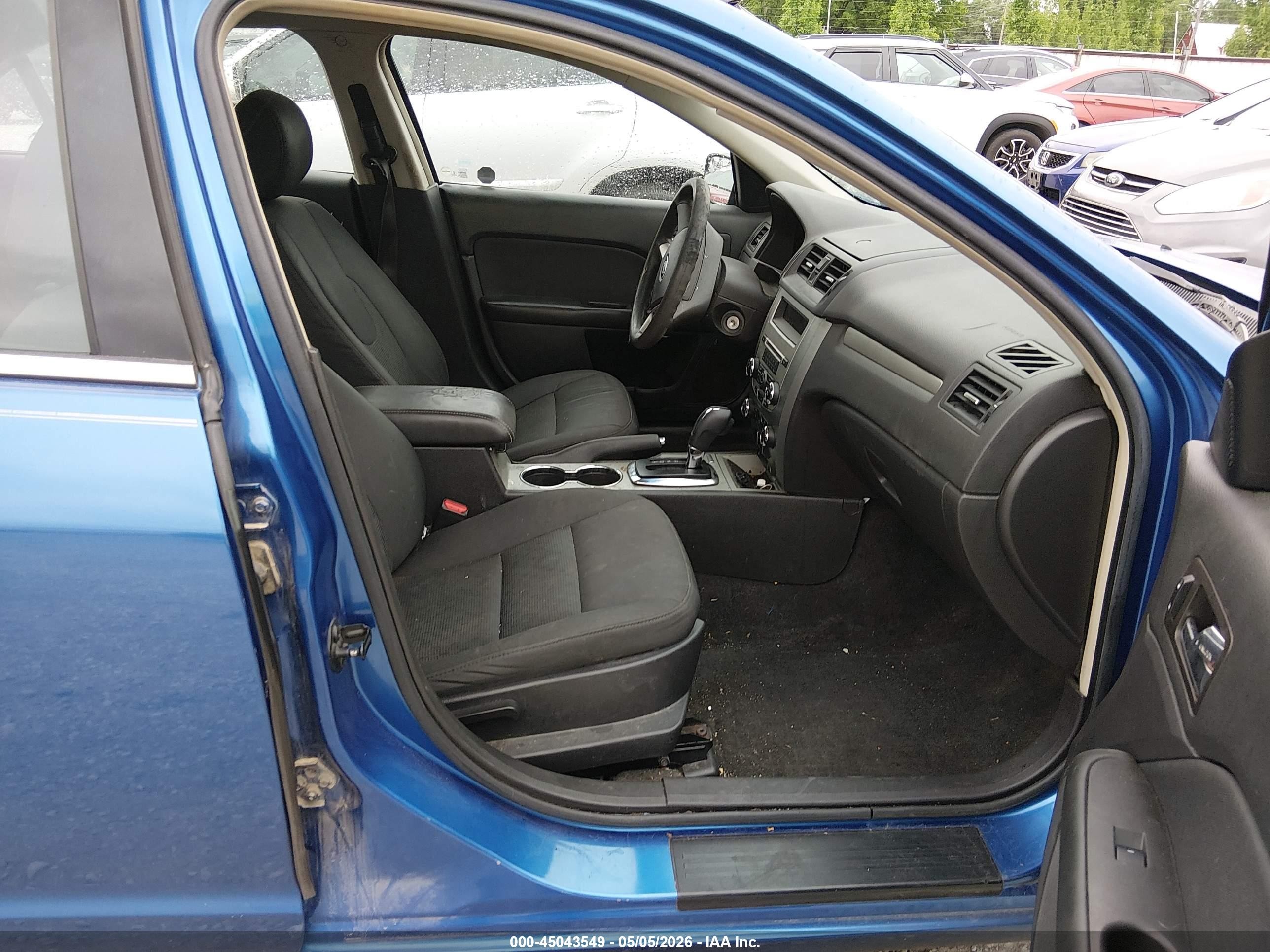 2012 Ford Fusion Se Синий vin: 3FAHP0HA1CR224934