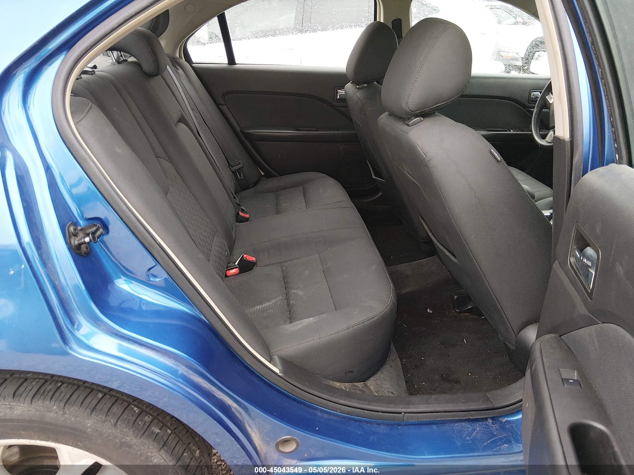 2012 Ford Fusion Se Синий vin: 3FAHP0HA1CR224934