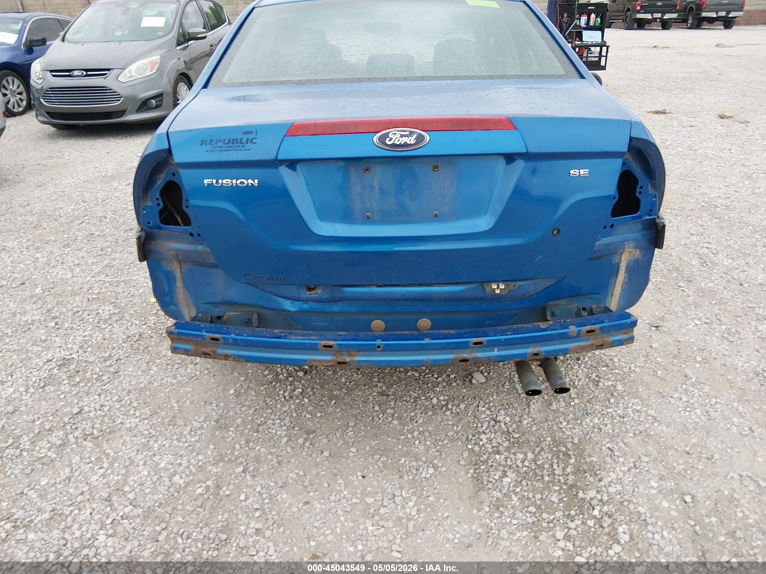 2012 Ford Fusion Se Синий vin: 3FAHP0HA1CR224934
