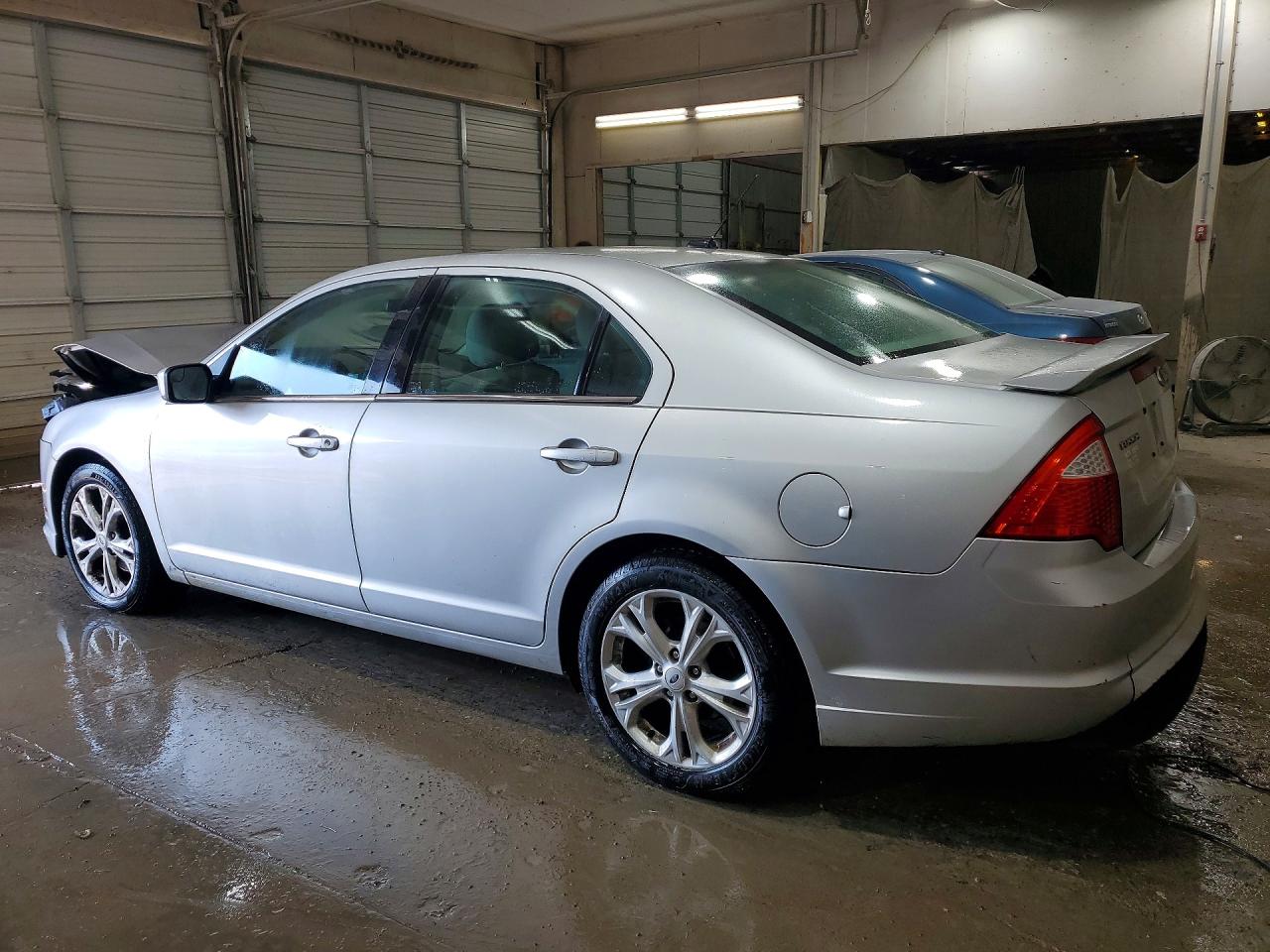 2012 Ford Fusion Se Silver vin: 3FAHP0HA1CR242379