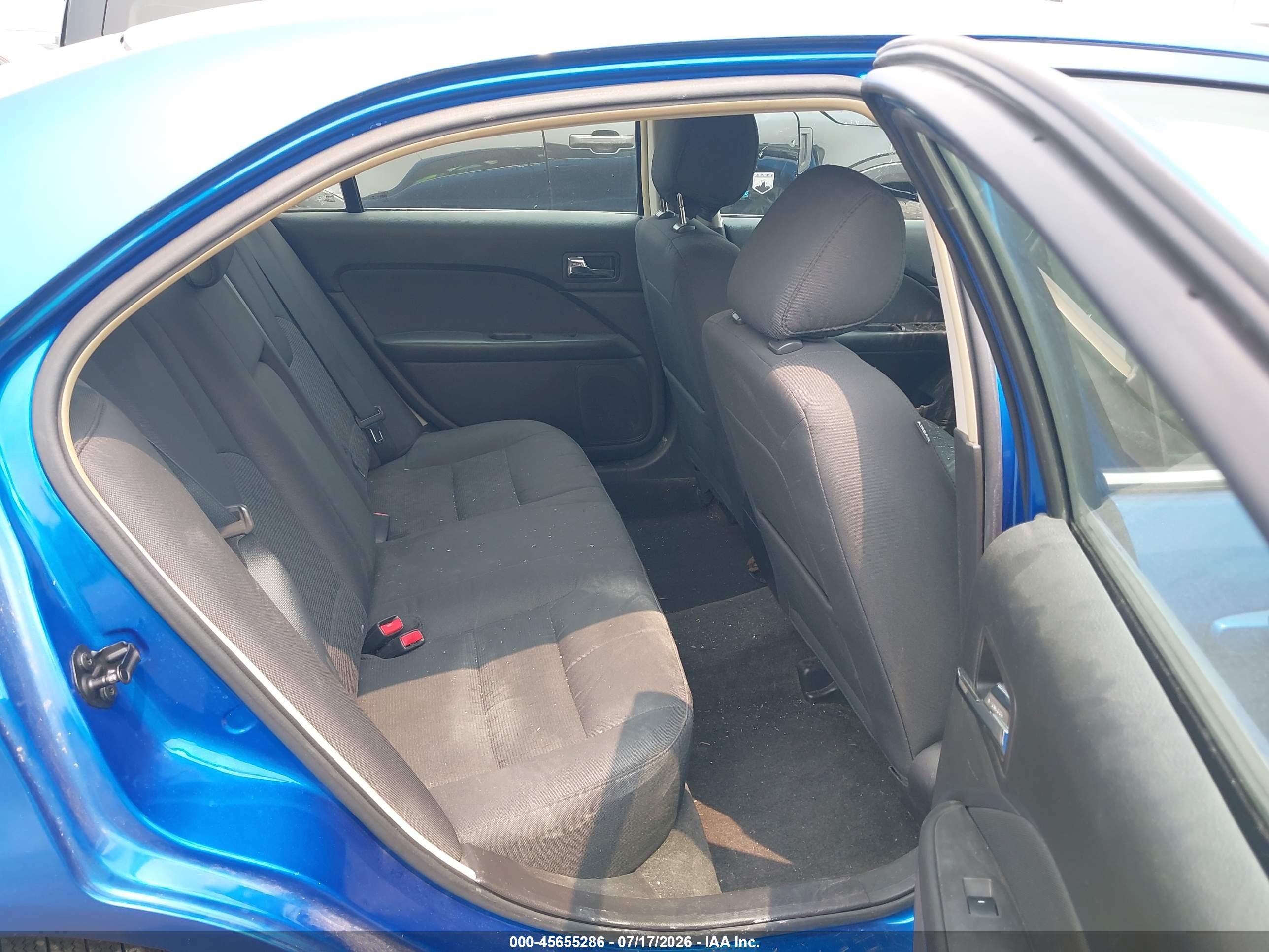 2012 Ford Fusion Se Blue vin: 3FAHP0HA1CR253754