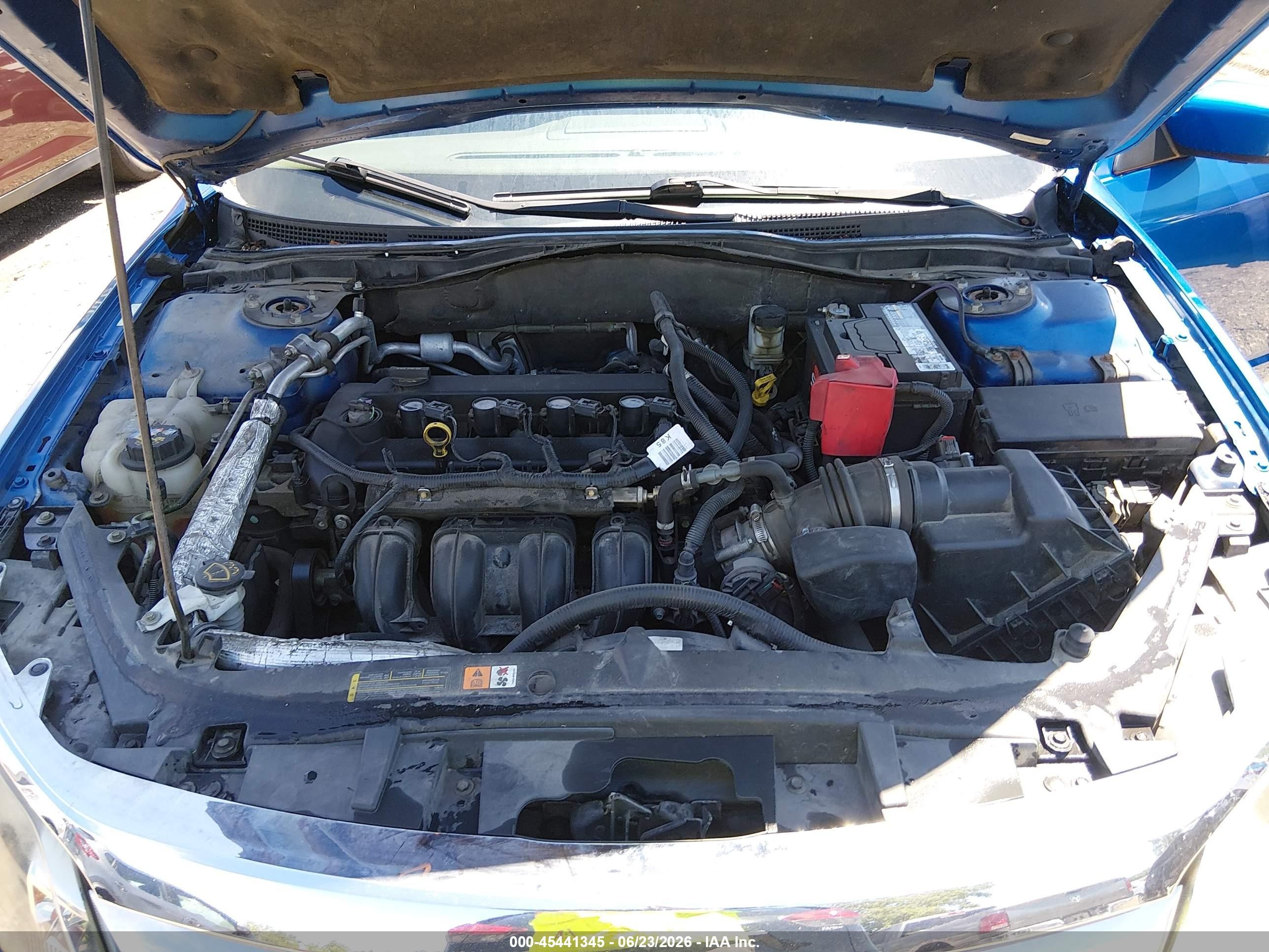 2012 Ford Fusion Se Blue vin: 3FAHP0HA1CR274491
