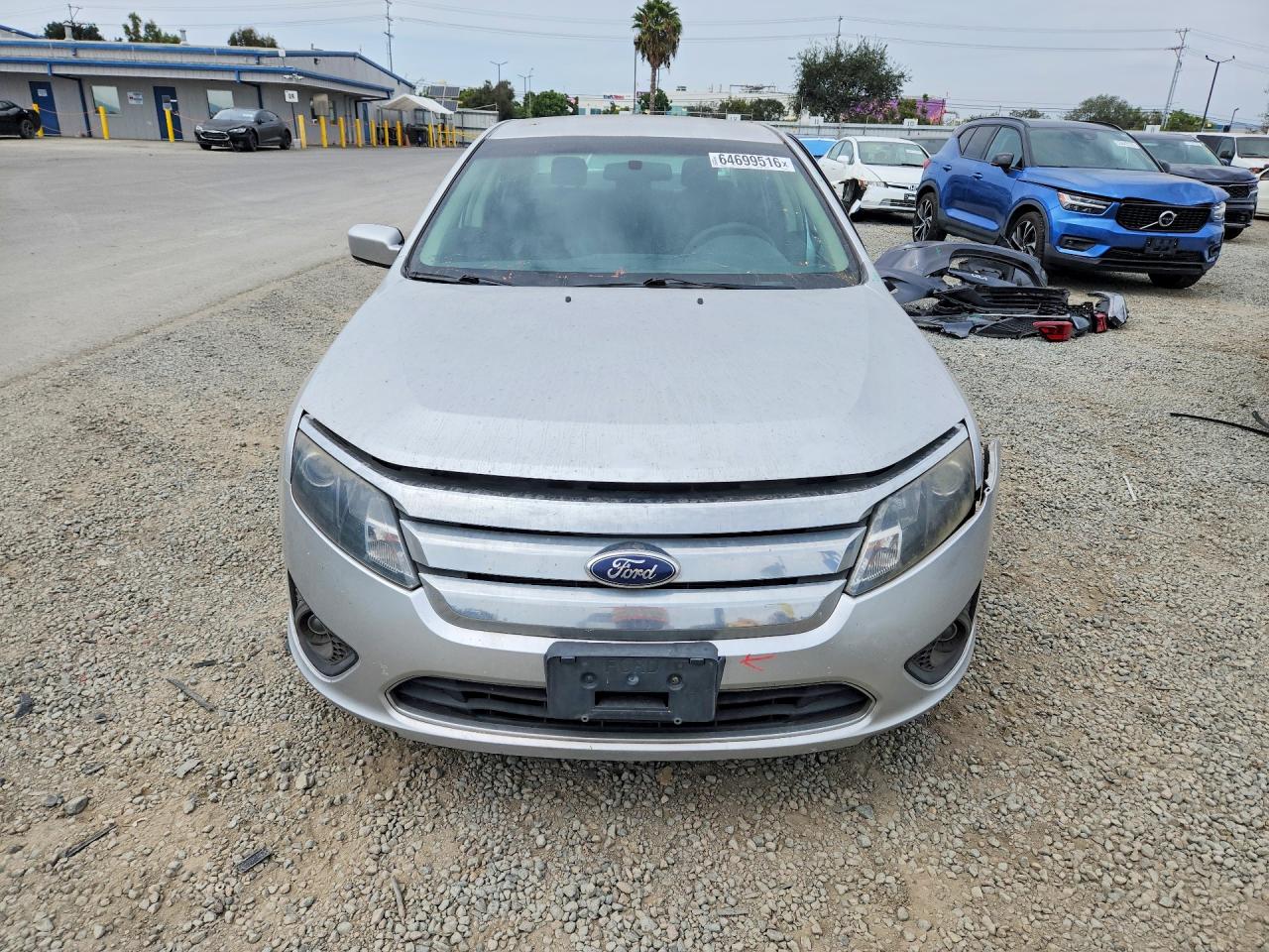 2012 Ford Fusion Se Silver vin: 3FAHP0HA1CR381220