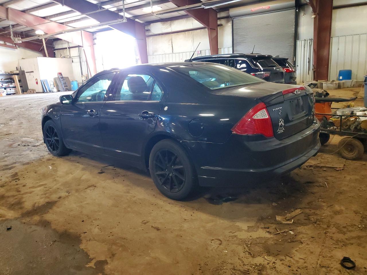 2012 Ford Fusion Se Black vin: 3FAHP0HA1CR384232
