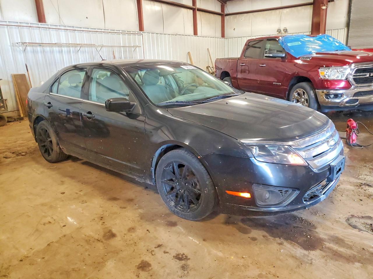 2012 Ford Fusion Se Black vin: 3FAHP0HA1CR384232