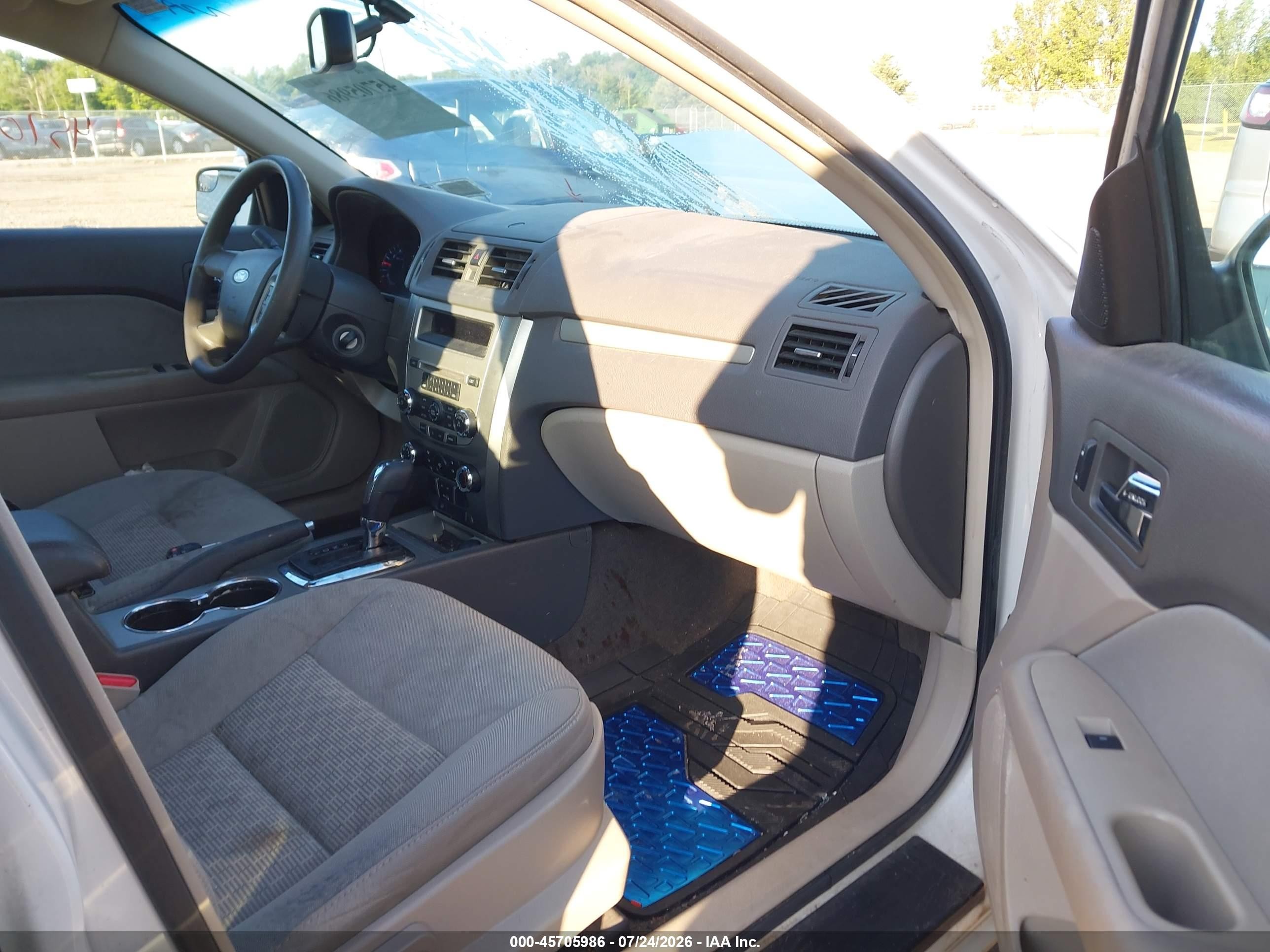 2012 Ford Fusion Se Белый vin: 3FAHP0HA1CR387518