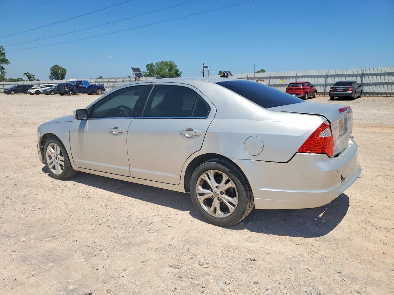 2012 Ford Fusion Se Silver vin: 3FAHP0HA1CR395005