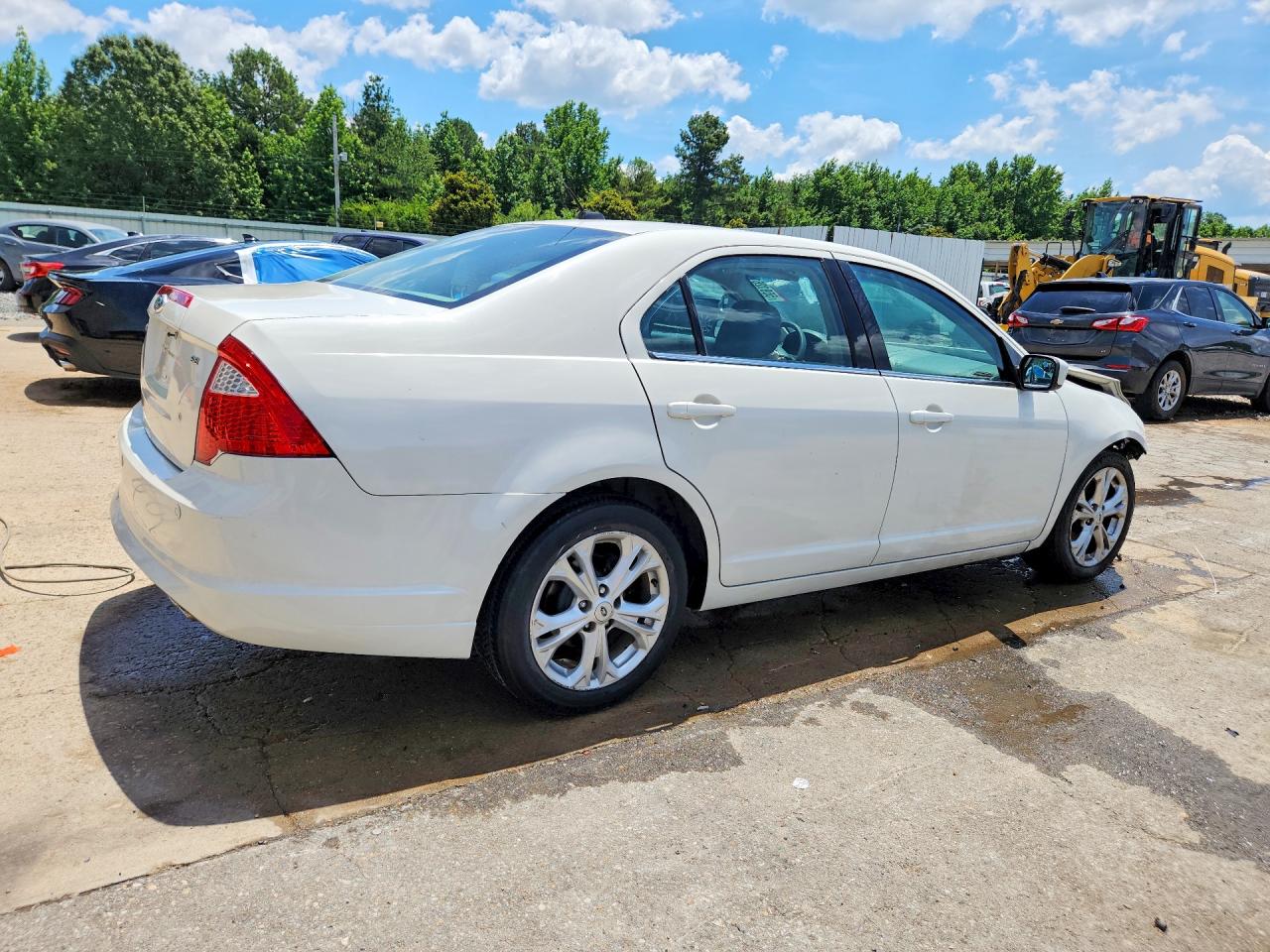 2012 Ford Fusion Se Белый vin: 3FAHP0HA1CR424342