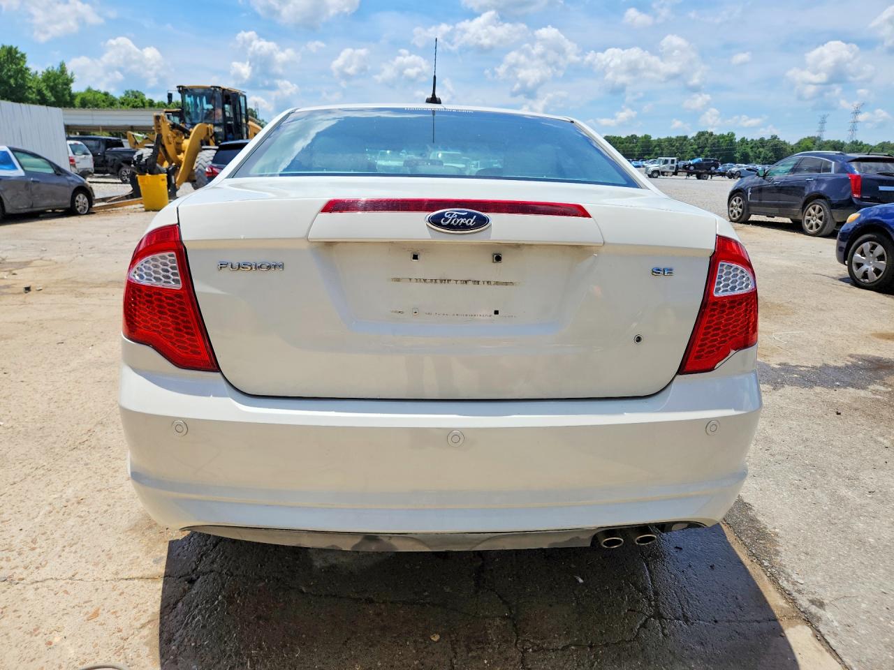 2012 Ford Fusion Se Белый vin: 3FAHP0HA1CR424342