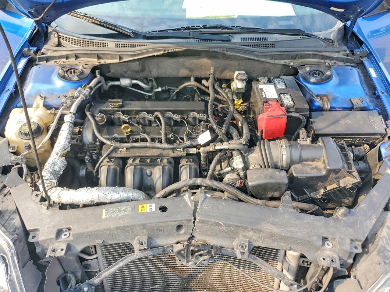 2012 Ford Fusion Se Blue vin: 3FAHP0HA1CR435888
