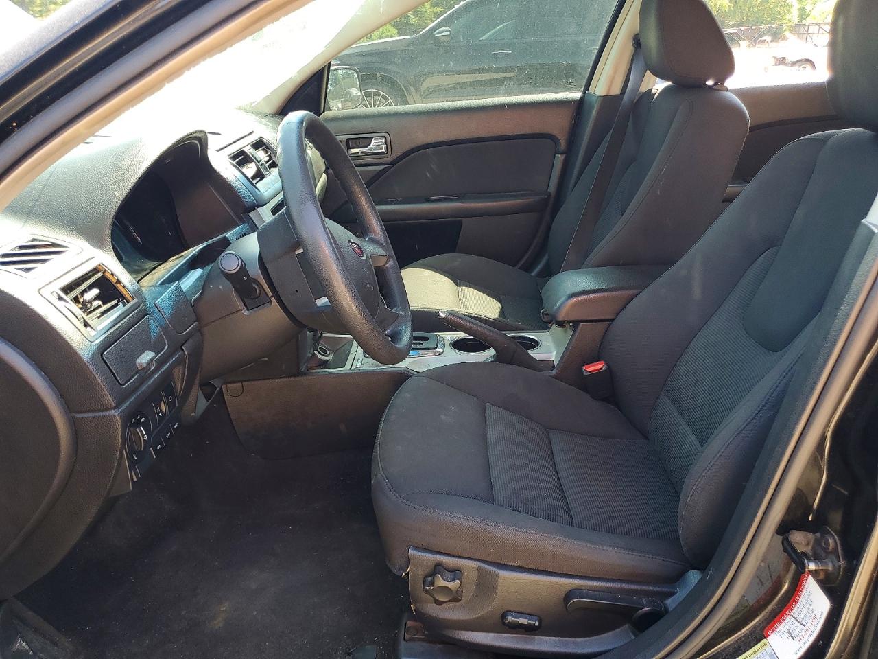 2010 Ford Fusion Se Black vin: 3FAHP0HA2AR102337