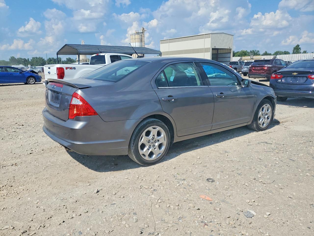 2010 Ford Fusion Se Gray vin: 3FAHP0HA2AR116738