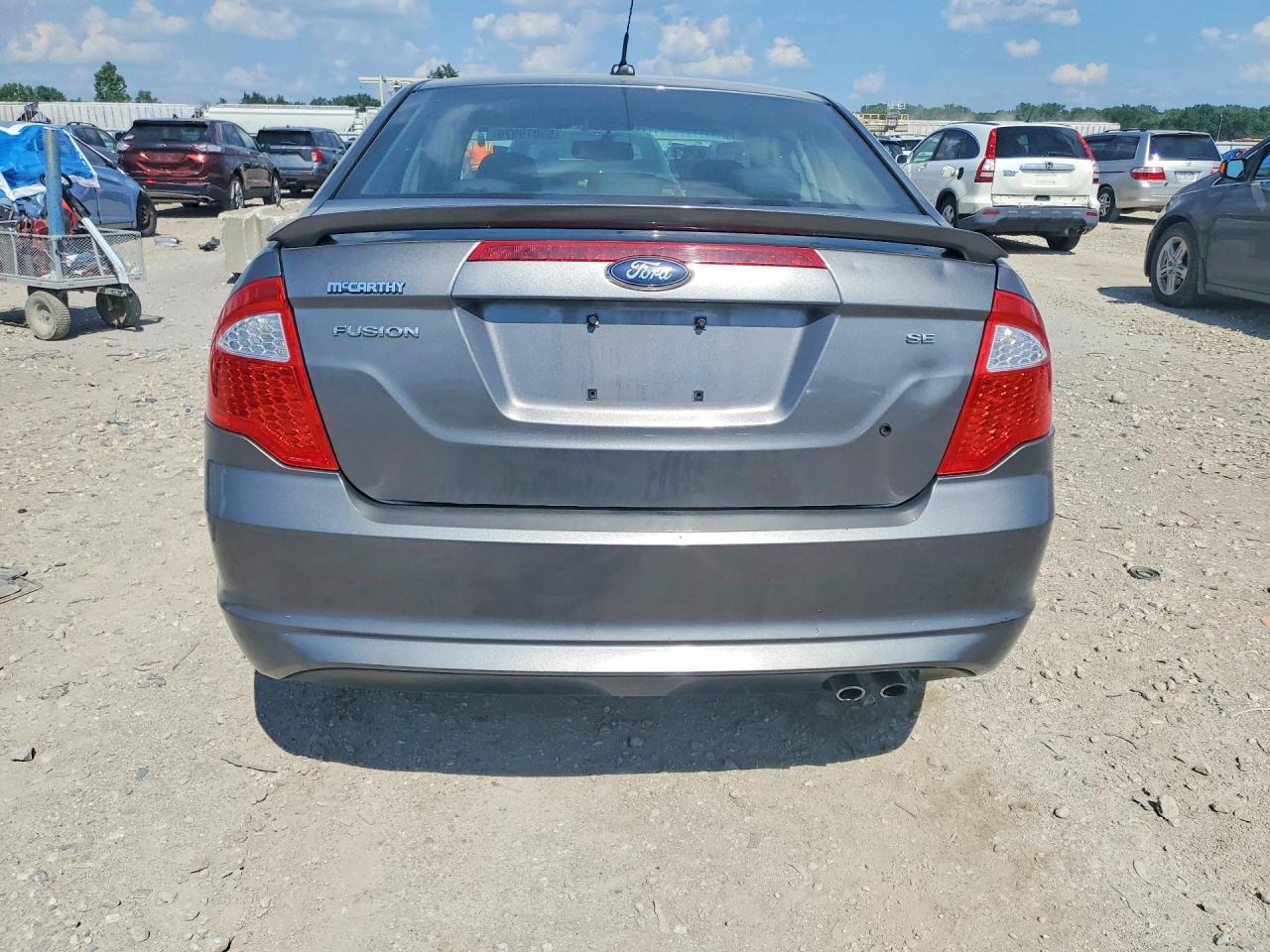 2010 Ford Fusion Se Gray vin: 3FAHP0HA2AR116738